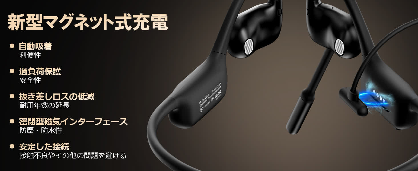 Earaku オープンイヤーヘッドホン J200