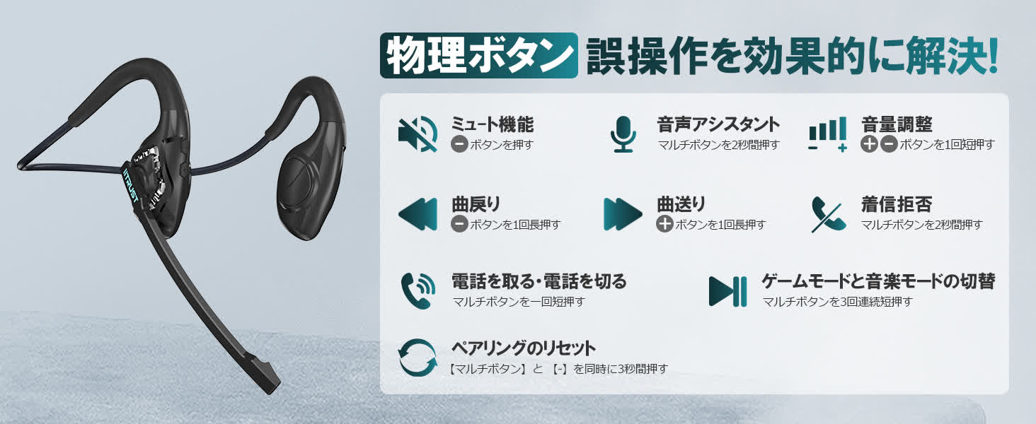 Earaku ワイヤレスイヤホン j065