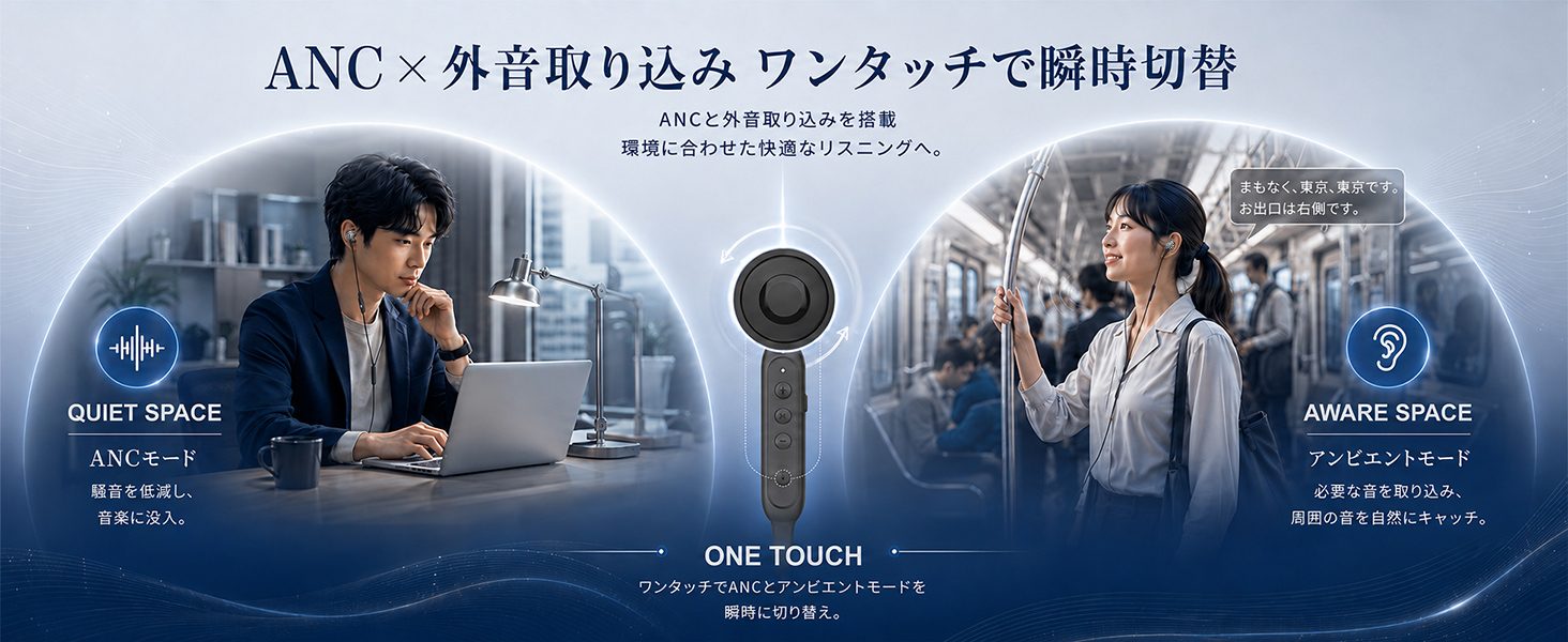 Earaku StableLine カナル型有線イヤホン J232