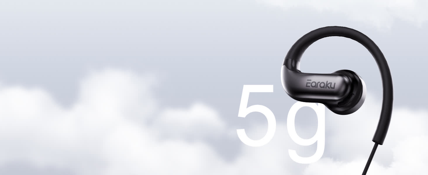 Earaku 耳掛け式 オープンイヤーイヤホン j235