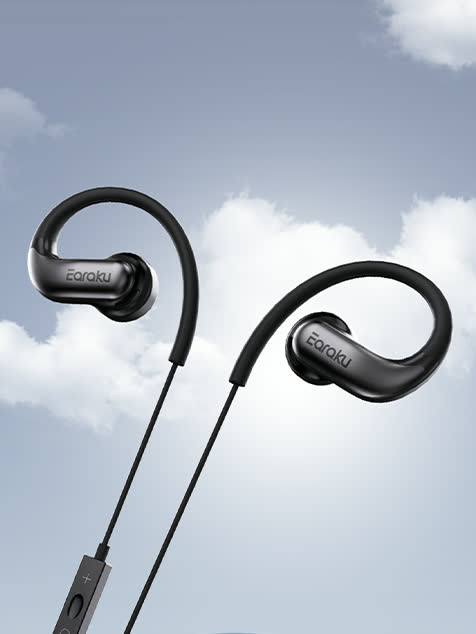 Earaku オープンイヤー有線イヤホン J235